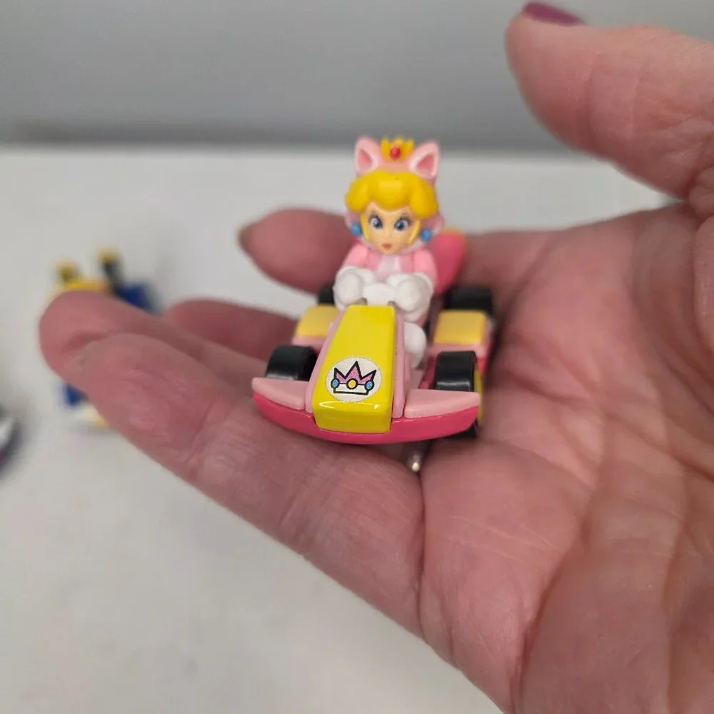 Nintendo Standard Kart Lot of Three Die Cast Cars